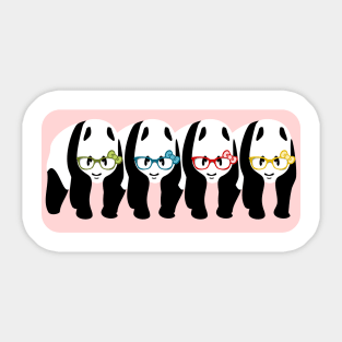 Pandas Sticker